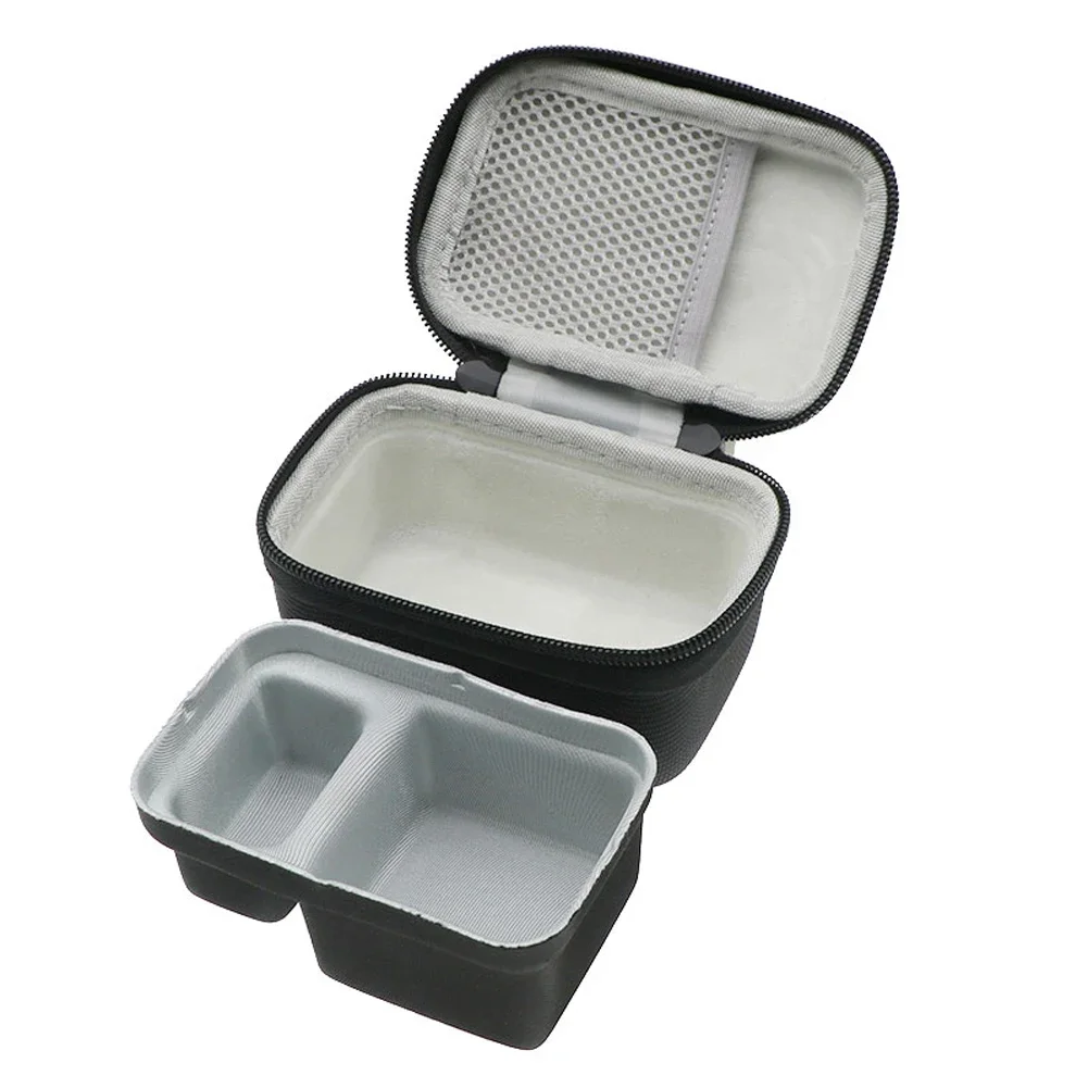 EVA Hard Carrying Case Bag Anti-Drop Traveling Case with Mesh Pocket Protective Hard for Anker 3-in-1 Cube MagSafe Charger