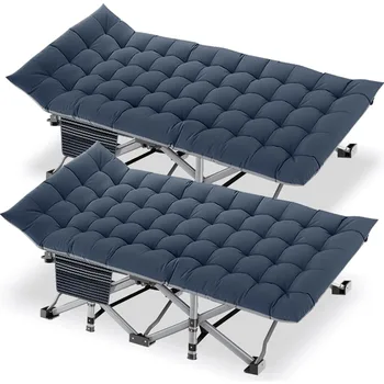 DoCred Folding Camping Cot with Mattress 1