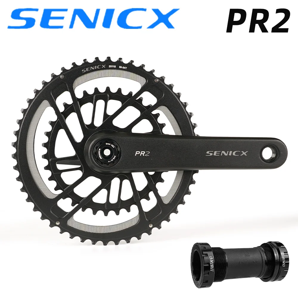 Senicx Pr2 Dub Kurbel Kettenblatt 46 30t 50 34t 52 36t 53 39t Kurbel senicx-pr2-dub-kurbel-kettenblatt-46-30t-50-34t-52-36t-53-39t-kurbel