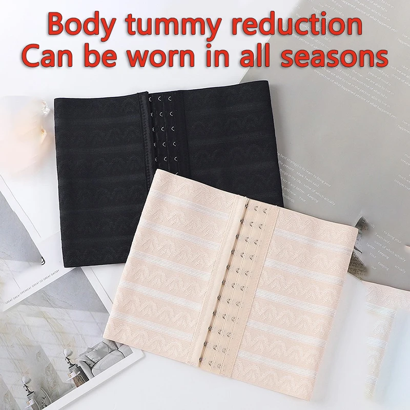 Women Fajas Waist Trainer Slimming Sheath Postpartum Support Flat Belly Girdle Body Shapewear Wrap Belt Corset For Tummy Control waist trainer,waist shaping belt,waist trainer belt
