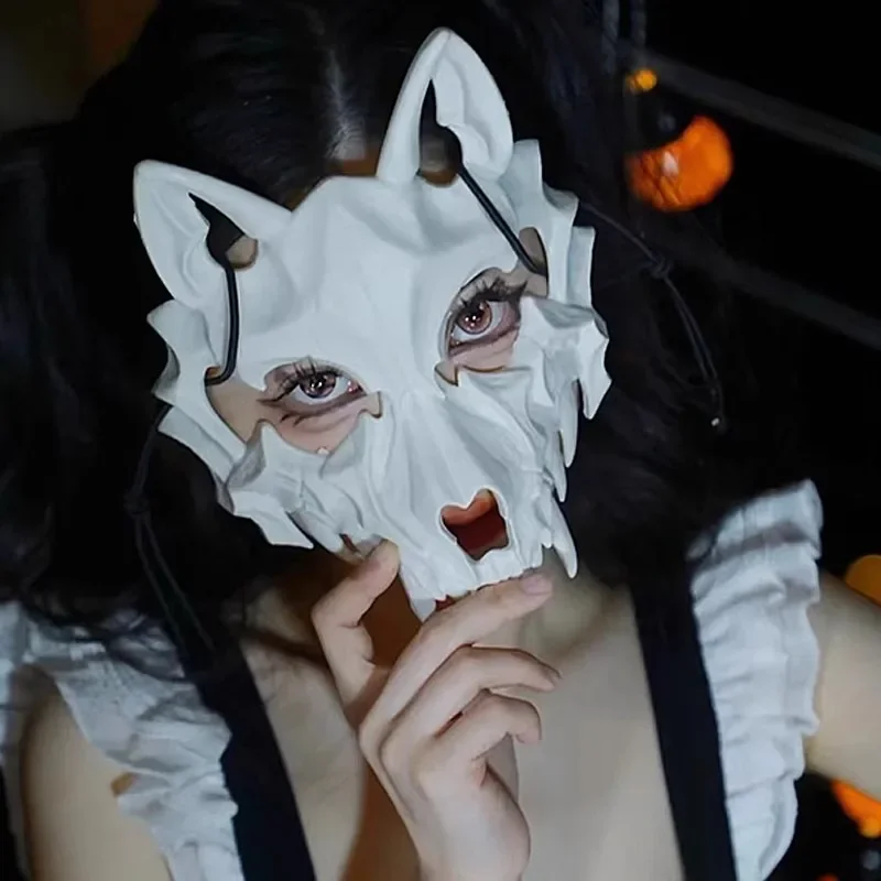 New Halloween Skull Party Mask Cosplay Mask Adult Unisex Tigers Dinosaur Wolf Masks Gifts Props Cool Masque Halloween Decoration