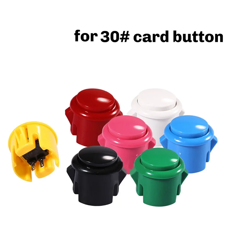 C9-10개 아케이드 버튼 게임 매니아를 위한 30mm 반응형 아케이드 버튼