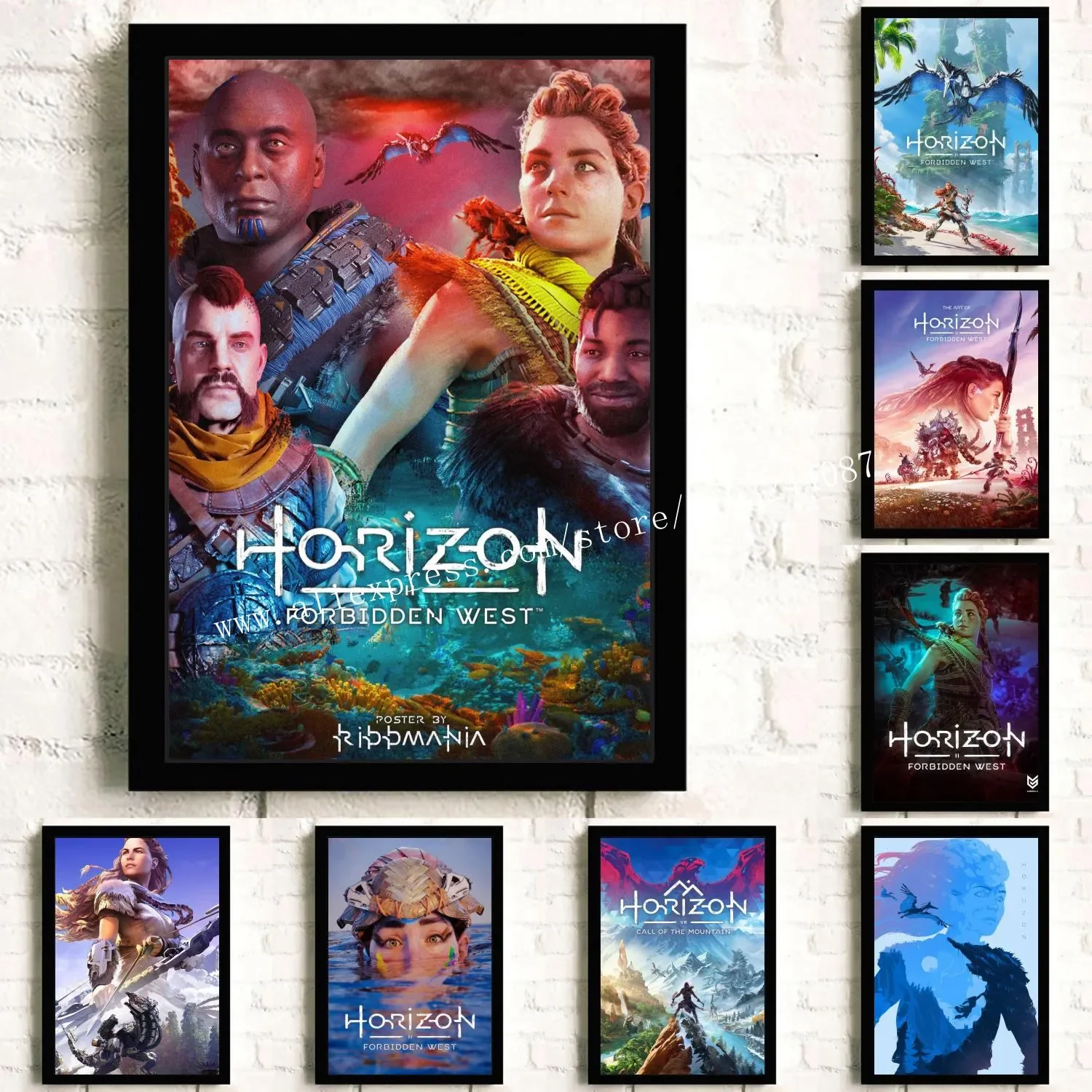 Horizon Ii Arte Della Parete Del Poster Della Pittura Decorativa Del Manifesto Occidentale Di Orizzonte Ii Del Soggiorno Poster Della Camera Da Letto 