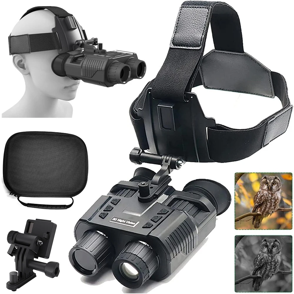 Digital Night-Vision Binoculars + Audio/Video Recording 1