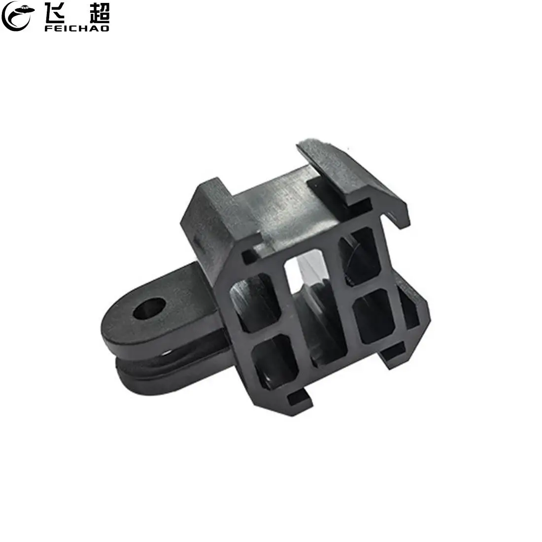 Triple Cold Shoe Mount 1/4'' Screw Hole Adapter Extend Microphone Fill