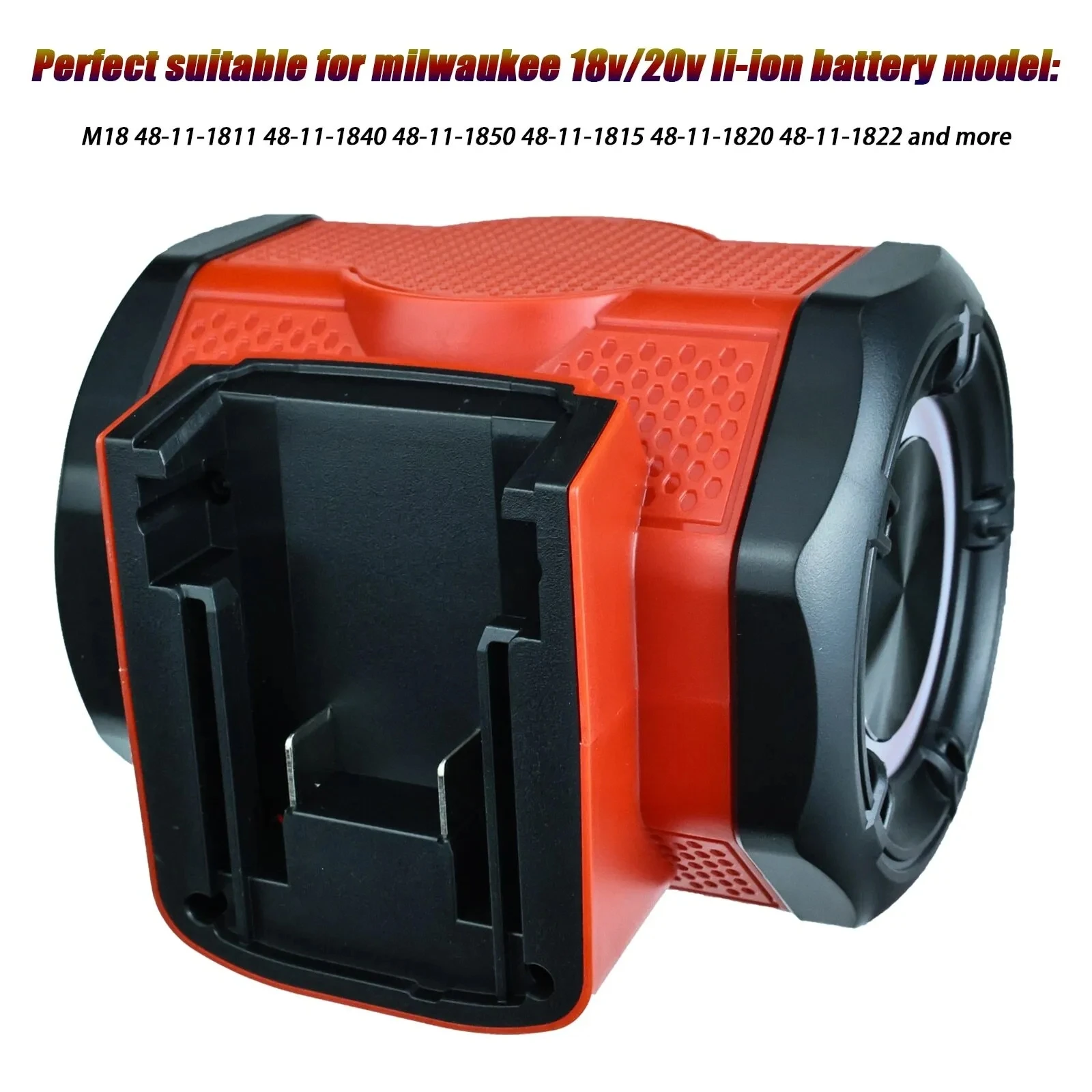 Cordless Portable Bluetooth Speaker Stero Player Loudspeaker Amplifier for Milwa