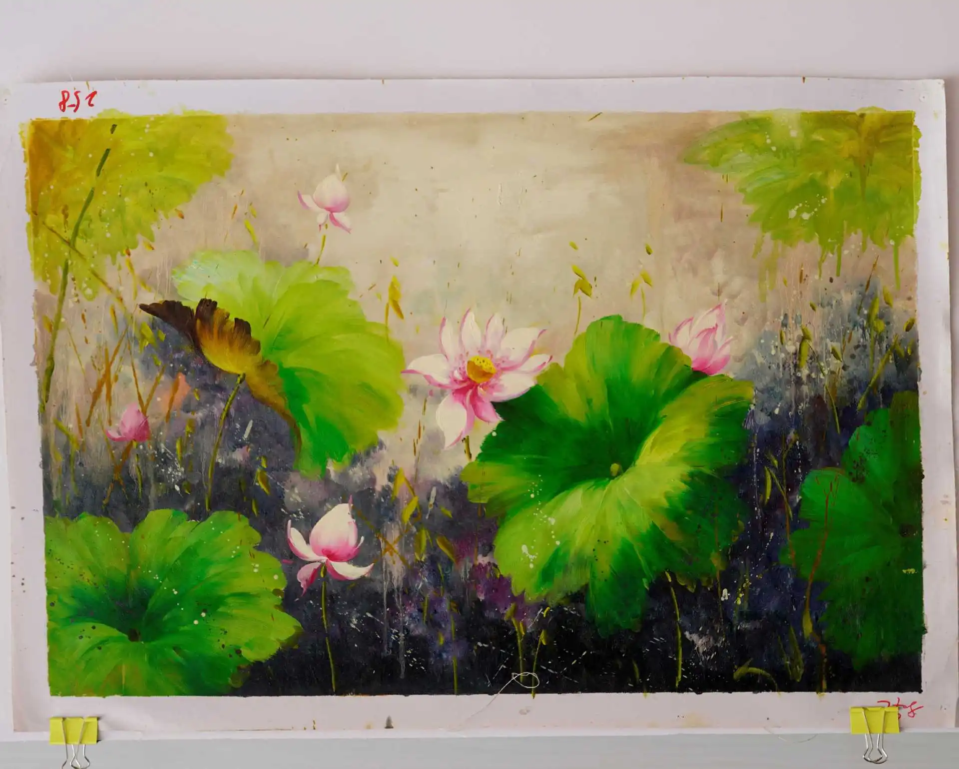 

149579 -Tulip diy digital oil painting oil painting acrylic flower painting explosion hand-filled landscape painting