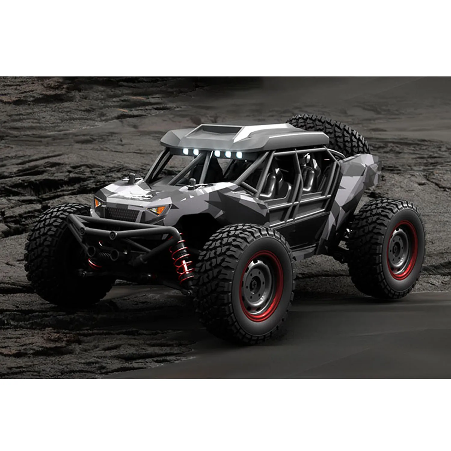 SCY 16106 1/16 Camion RC Tout-Terrain 38km/h RTR Gris