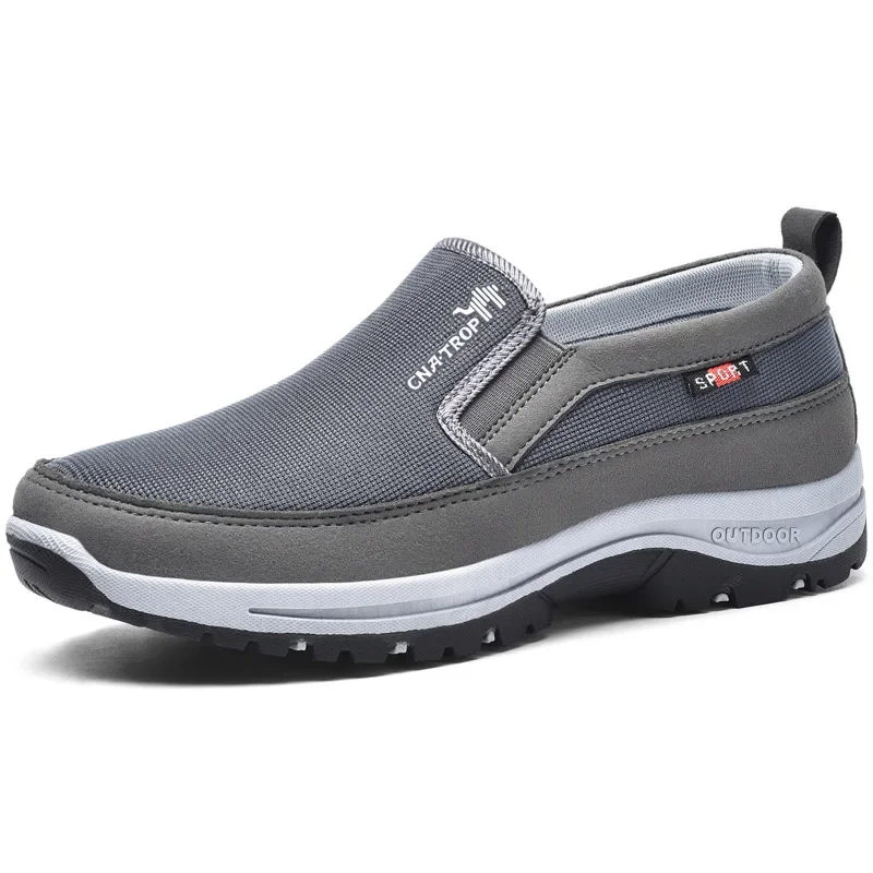 Men's Casual Loafers Sneakers Breathable Mesh Retro Driving Shoes Slip-on Vulcanized Soft Soles Non-slip Large Size 49 Casual Shoes Sport Shoes