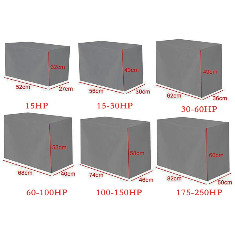 Outboard Motor Engine Boat Cover 15-250HP