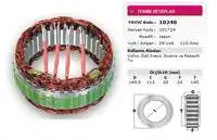 

10248 for STATOR type 24V 110A STARLIS tractor type 24V 110A STARLIS
