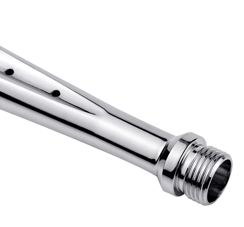 Anal Washer Nozzle Metal Enema Cleaning Shower Vaginal Wash Colonic Douche 7 Holes Side Opening