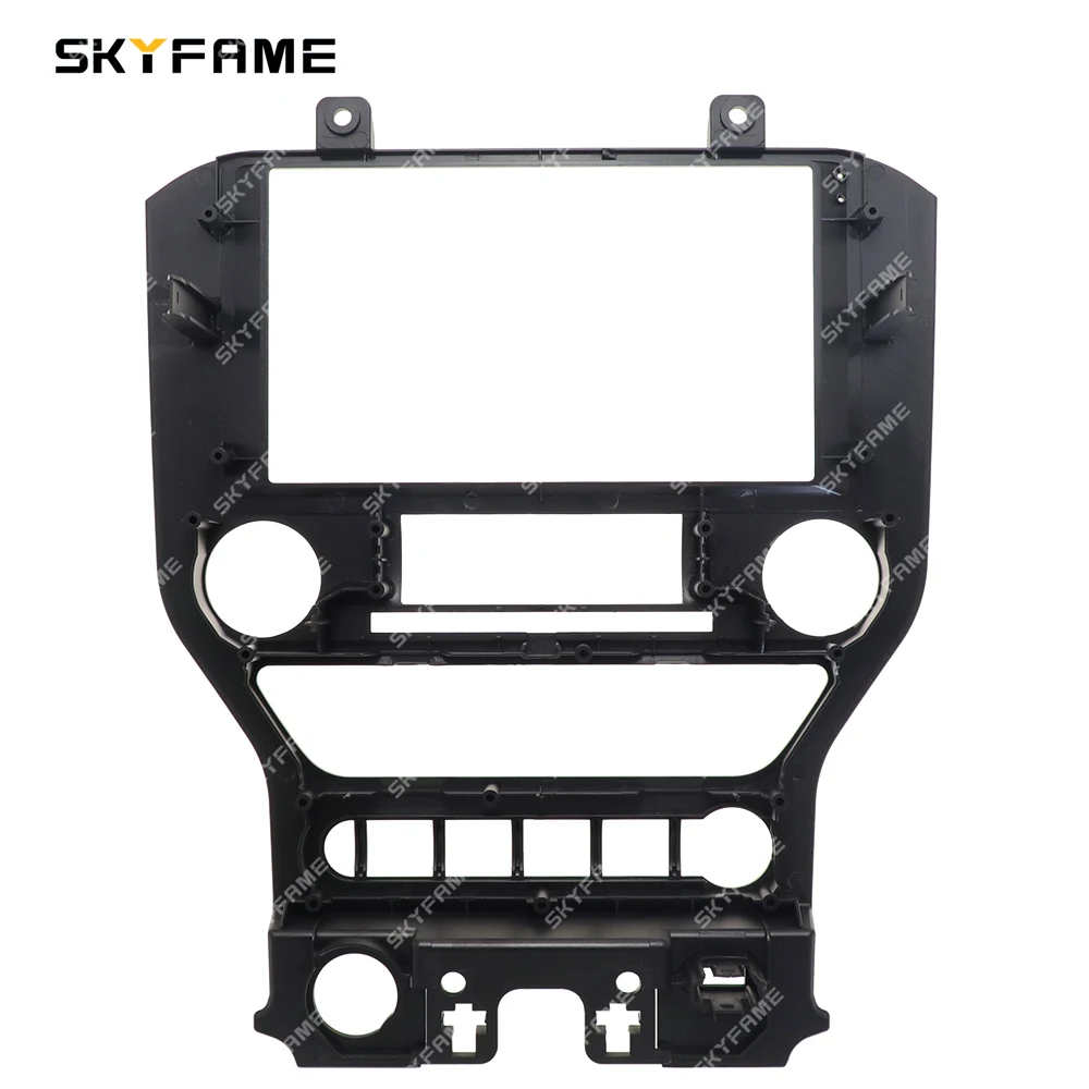 SKYFAME Car Frame Fascia Adapter Canbus Box Decoder Android Radio Dash Fitting Panel Kit For Ford Mustang