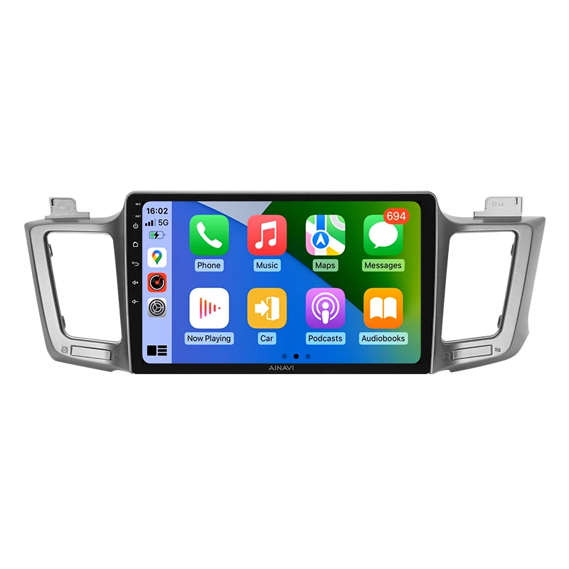 Автомобильный радиоприемник Ainavi для Toyota RAV4 RAV 4 XA40 2012-2019 Carplay Android Авто Qualcomm автомобильный стерео Мультимедийный Плеер DSP 48EQ 2 Din (art.: 3920beae0deb4) - 3920beae0deb4