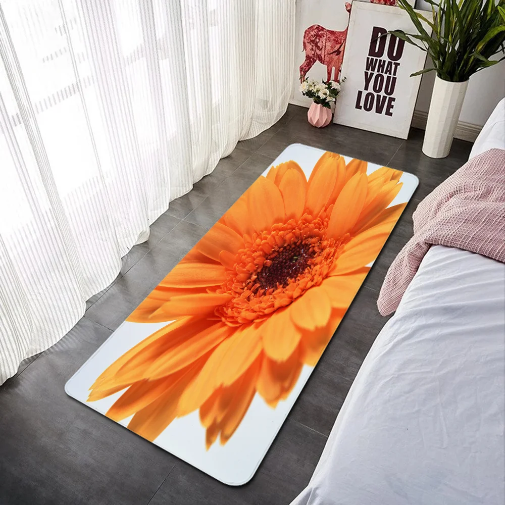 

Flower Modern Home Decoration Accessories Doormat Entrance Door House Entrance Mat for Hallway on the Floor Bedroom Rug Carpets