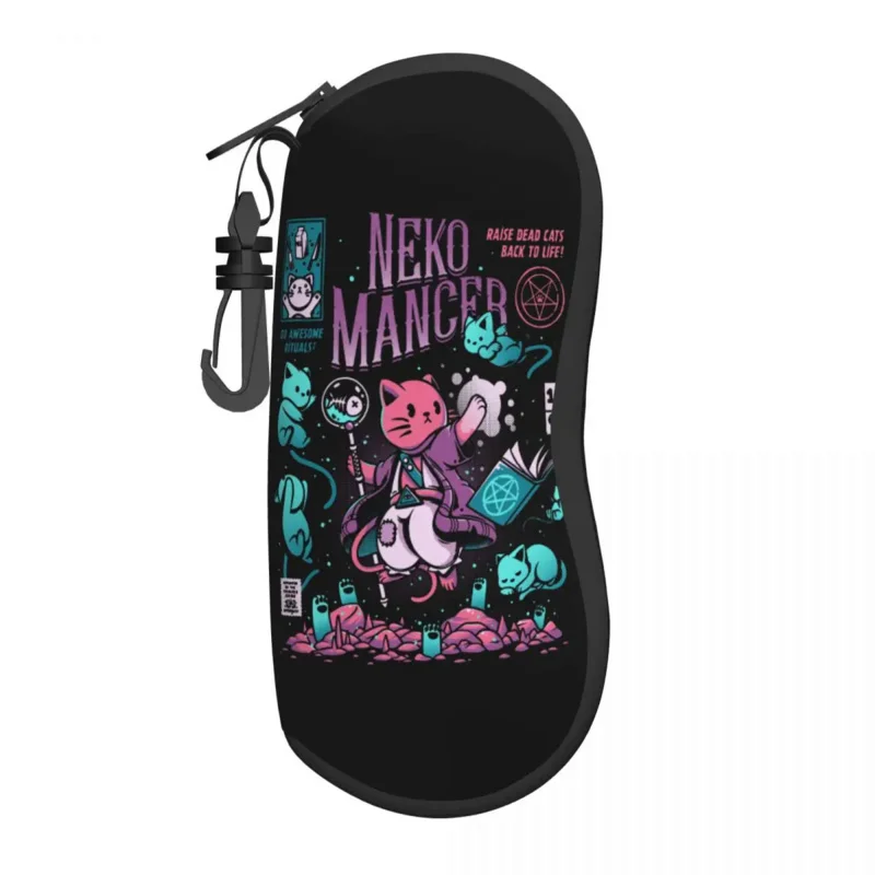 

Neko Mancer Vaporwave Aesthetic Grung Satantic Gothic Witch Glasses Case Student Glasses Storage Box Gift Eyewear Container