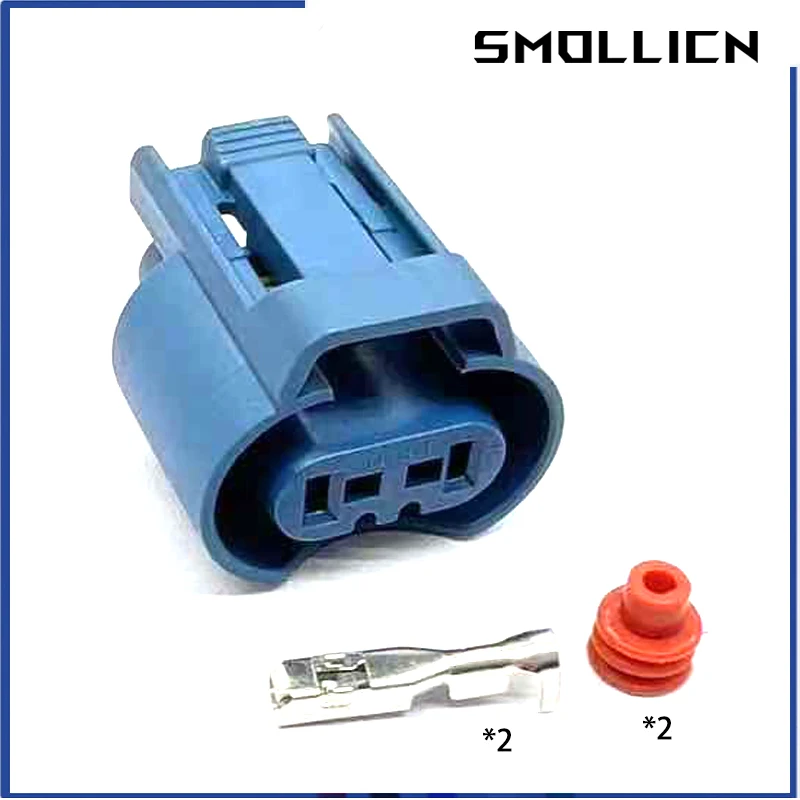 1 Set 2 Pin DJ7028WA-2.8-21 Automotive Headlamp Height Adjustment Plug 9005HB3 High Beam Fog Lamp Connector For Toyota