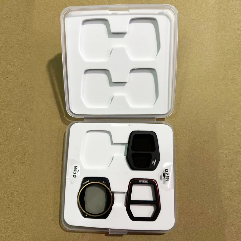 Portable Case Filter Box ND ND/PL CPL UV Filters Dust-proof Anti-lost Protection Box for DJI Air 3S Drone Accessories drone accessories drone accessories case