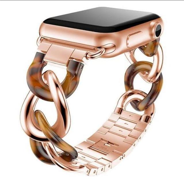 Steel strap for apple watch 6 band 44mm 40mm watchband correa bracelet apple watch serie se 5 43 iwatch band 42mm 38mm