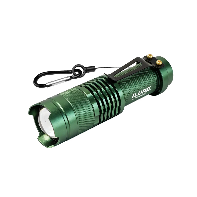 Enhanced UV Flashlight LED Ultraviolet Torch - Zoomable Mini Light for Fishing and Outdoor Activities