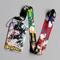 My Hero Academia Cartoon Card Holder & Lanyard - Student Campus Clutch (5)