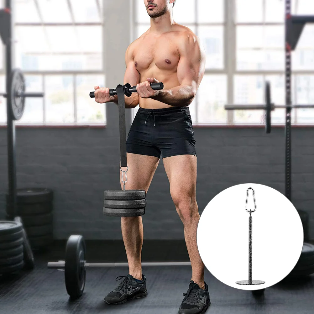 

1pc Gym Weight Stand Storage Rack Holder Barbell Bracket Weight Rod Tray