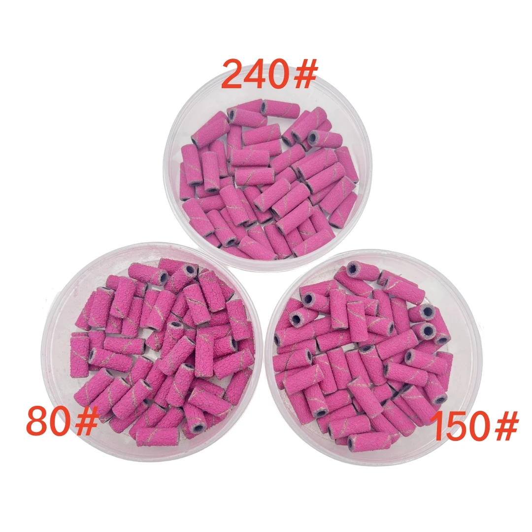Compact Nail Polish Sand Ring Bearing Set for Nail Repair & Polishing