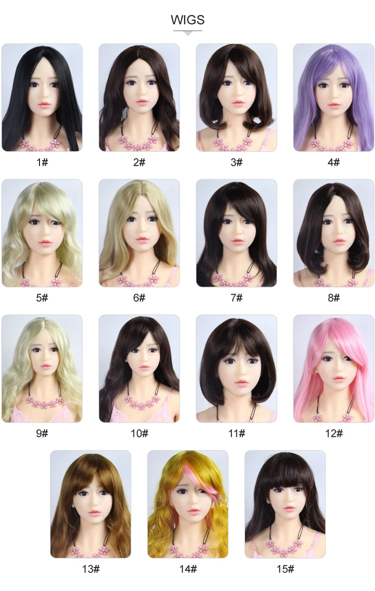 Парик для секс-куклы - купить по выгодной цене | AliExpress