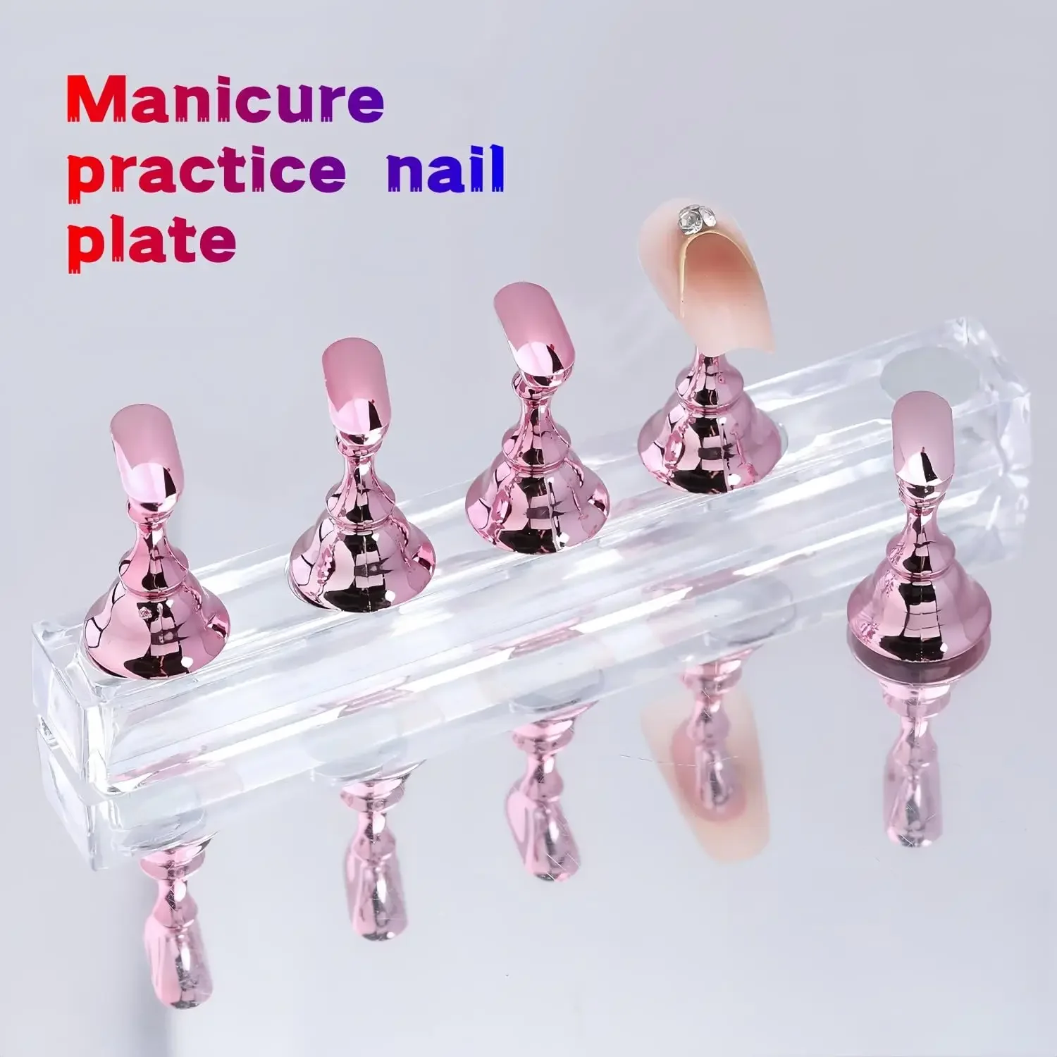 Nail Art Creativity Kit | Complete Set with Brushes, Dotting Pens, Practice Holder & Adhesive Putty