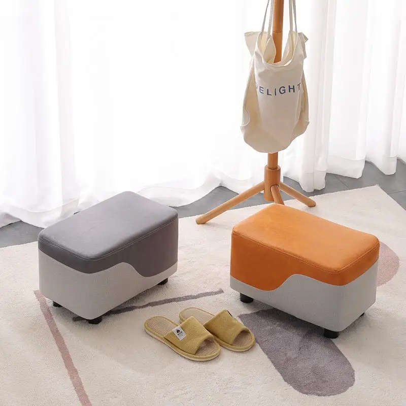 Small Stool Adult Low Stool Household Coffee Table Bench Living Room Shoe Changing stool folding stool