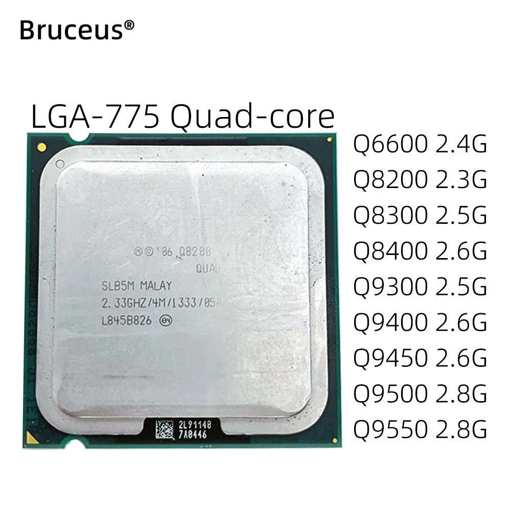 Processeurs Quad Core Q6600 Q9505 Q8200 Etc. - Lot Occasion - Compatibles PC Anciens