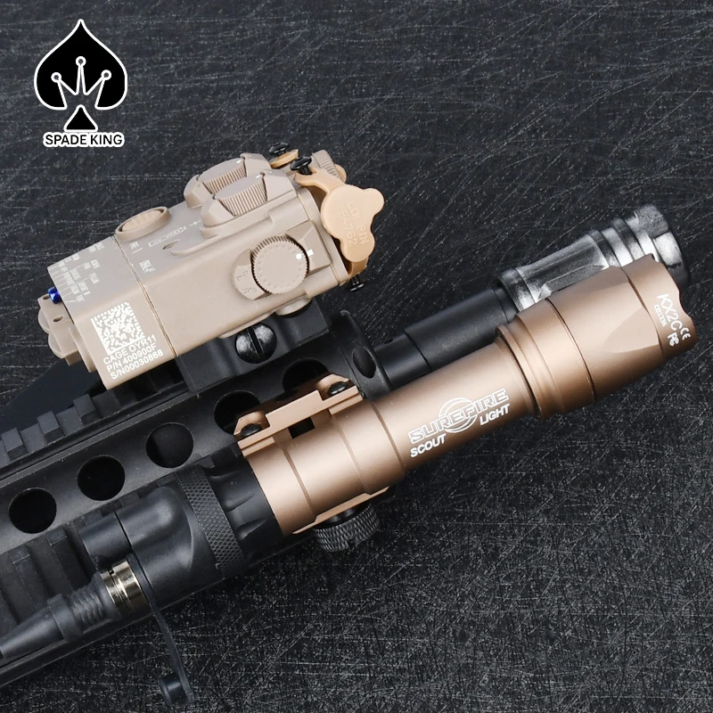 

Tactical M600 M600C Surefir Flashlight 600 Lumens Airsoft Hunting Weapon Light New Upgrade Tail Switch Fit 20mm Picatinny Rail