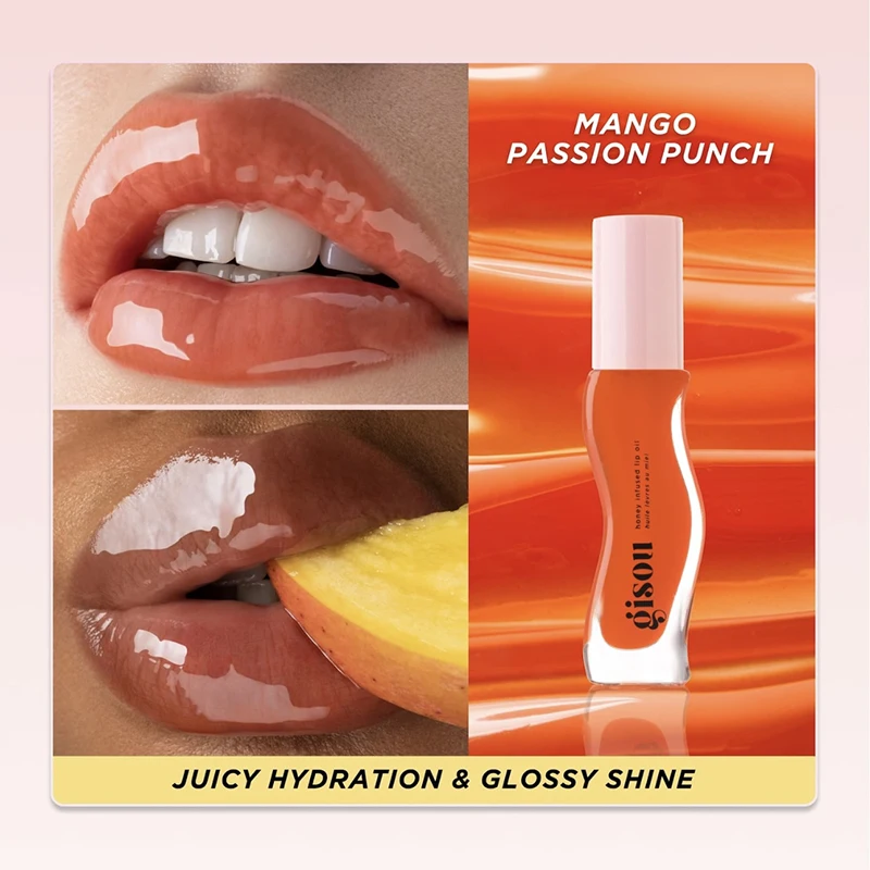 Gisou 8ml Moisturizing Lip Balm Original Lip Oil Gloss Care
