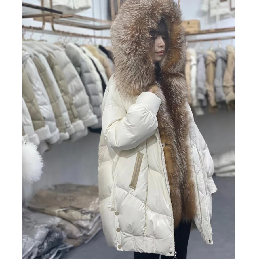 wintermantel daune lang