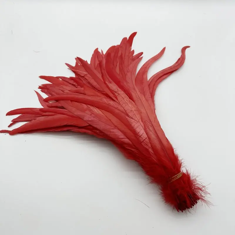 500PCS Rooster Tail Feathers 14-16inches 35-40CM 25-30CM 30-35CM For Colored Costume&Mask Rooster Feathers Natural Feathers Craft Feathers