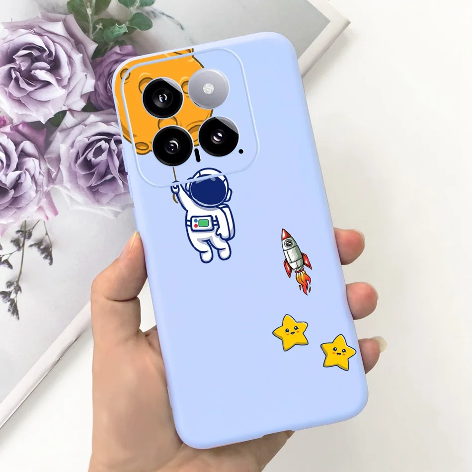 Sunflower Pattern Candy Color Soft Silicone Back Cover