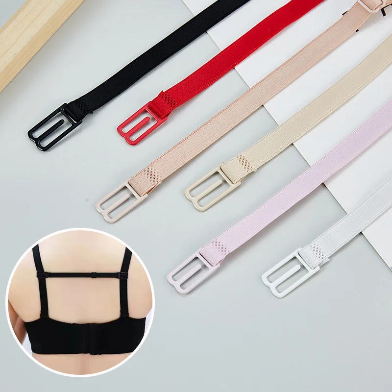 

Anti Slip Bra Strap Clip for Women Double-shoulder Back Hasp Holders Buckle Belt All Match Invisible Elastic Straps Bra Extender