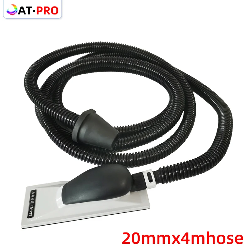 Manual Sanding Hose 70x198mm Hand Push Plate Dust Tube 20mmx4m Dust Tube Suitable For Milka /FESTOOL Collector