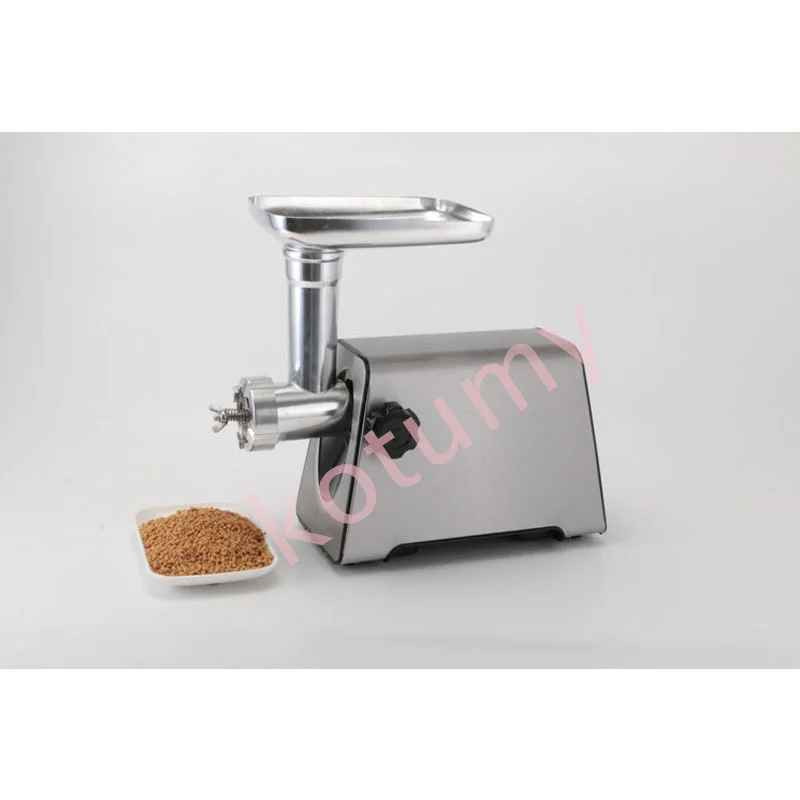 Pet Cat Food Granulator Electric Animal Chicken Dog Cat Bird Fish Feed Pellet Extruder Machine Feed Making Machine Stainless Ste