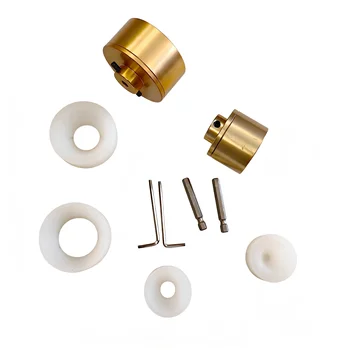 Metal Chuck and Rubbers for Manual Capper Cap 10-50mm ​Hand-held Electric Sealer Screw Manual Capping Machine Sealing Part 1