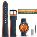 Blue orange black