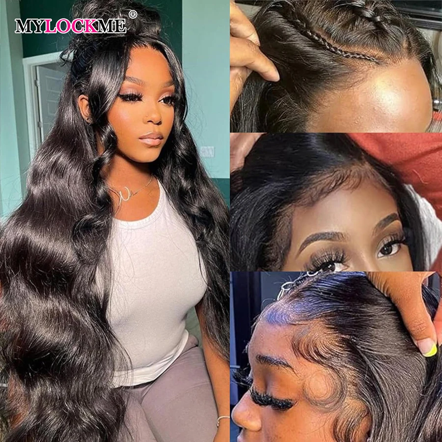 

Wigs Lace Front Human Hair 30 Inch Mylockme Real Human Hair With Baby Hair Pre Plucked Cheap Human Hair Wigs On Sale Clearance