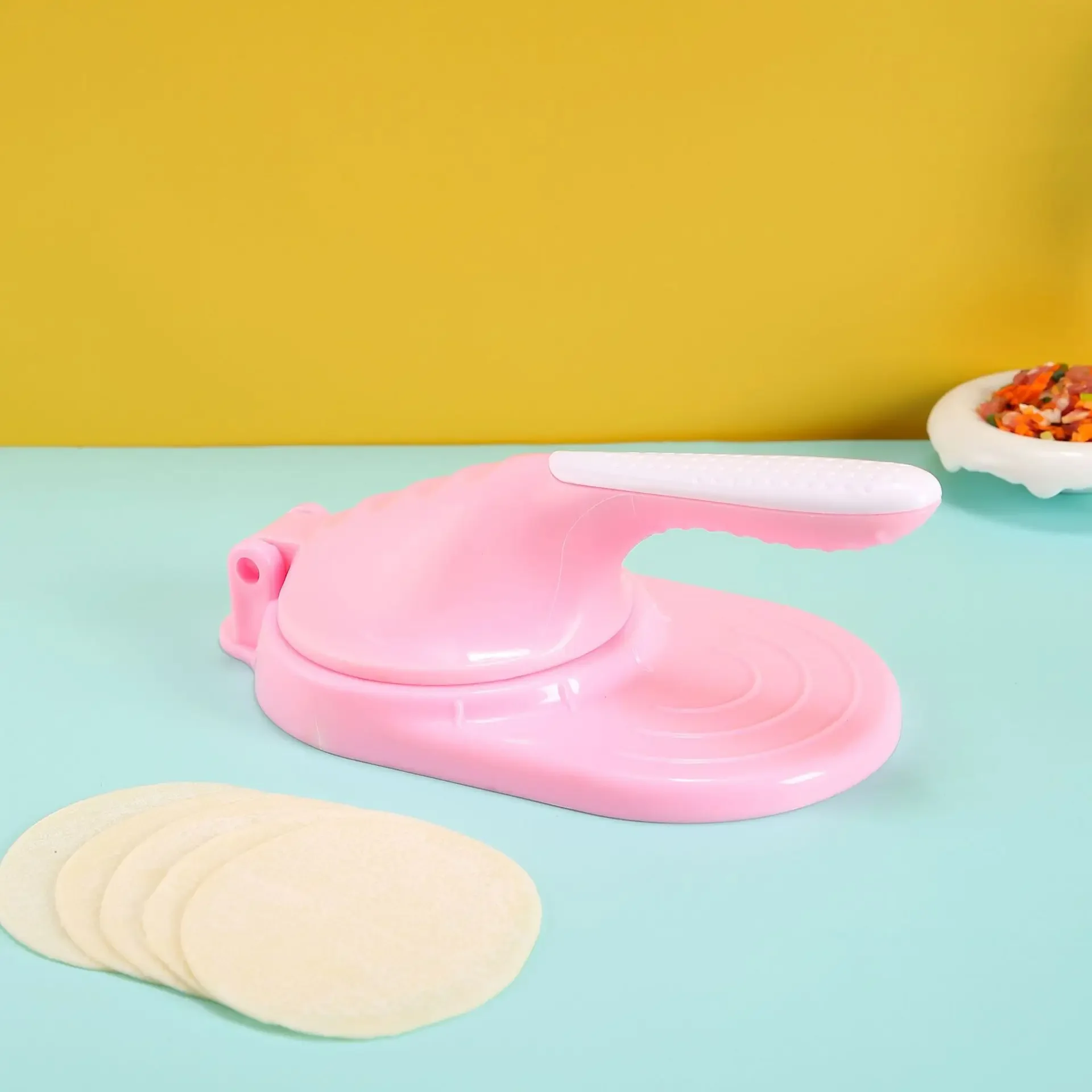 Press Dumpling Wrapper Artifact Household Manual Press Noodle Packs Wonton Dumpling Tool Noodle Cooking Kitchen Gadgets