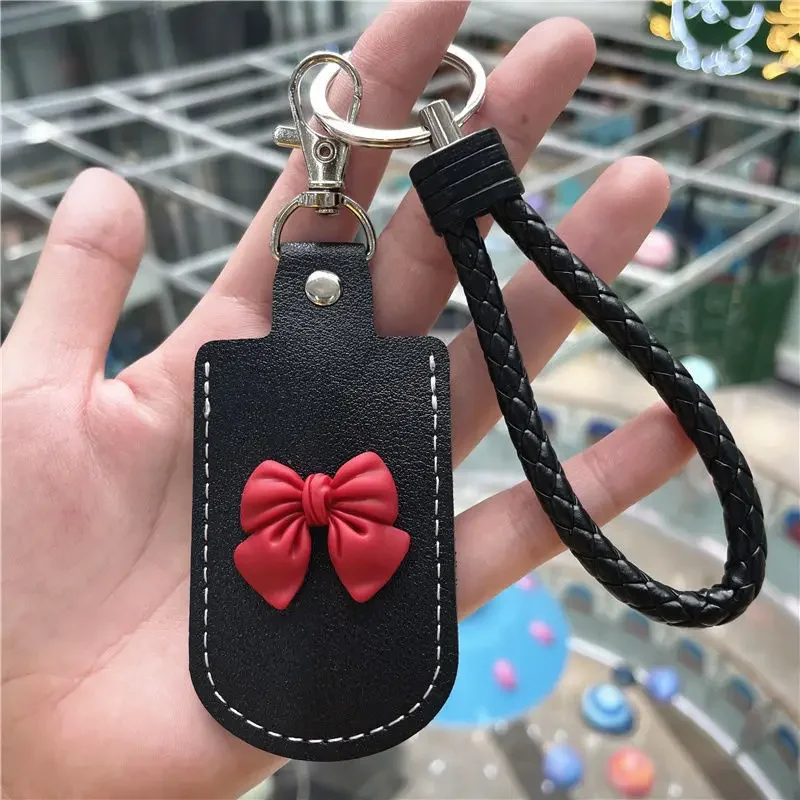 Disney Mickey Minnie Mouse Cartoon Keychain Key Rings Key Case Cover for Control Dust Cover Holder Organizer Home Supplies cartoon keychain