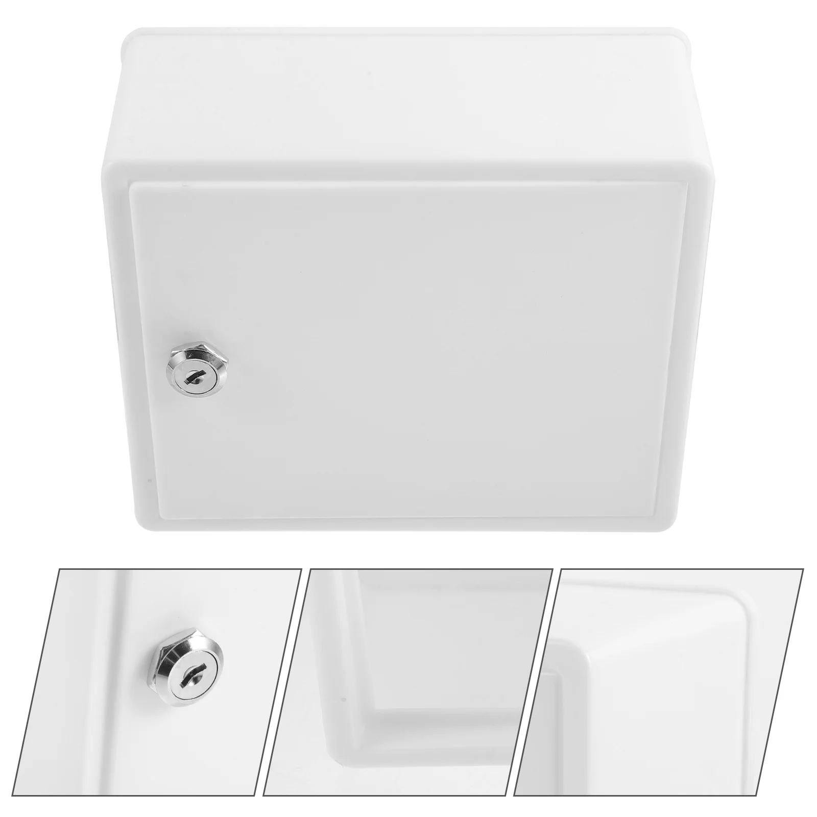 

Home Mailbox For Milk Turnover Outdoor Small Plastic With Lock Wall Mailboxes Outside