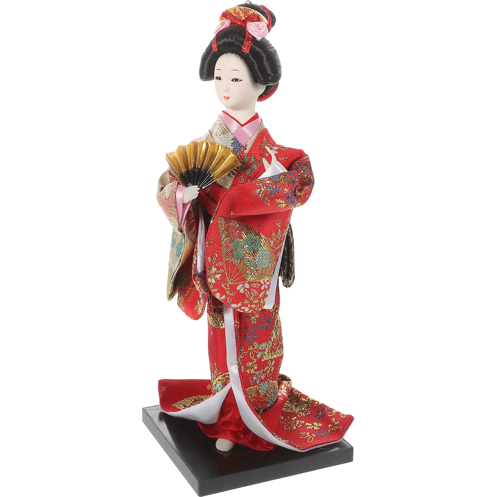

Nolitoy Home Decor Geisha Kabuki Doll Model Japanese Kimono Maiko Figurine Oriental Car