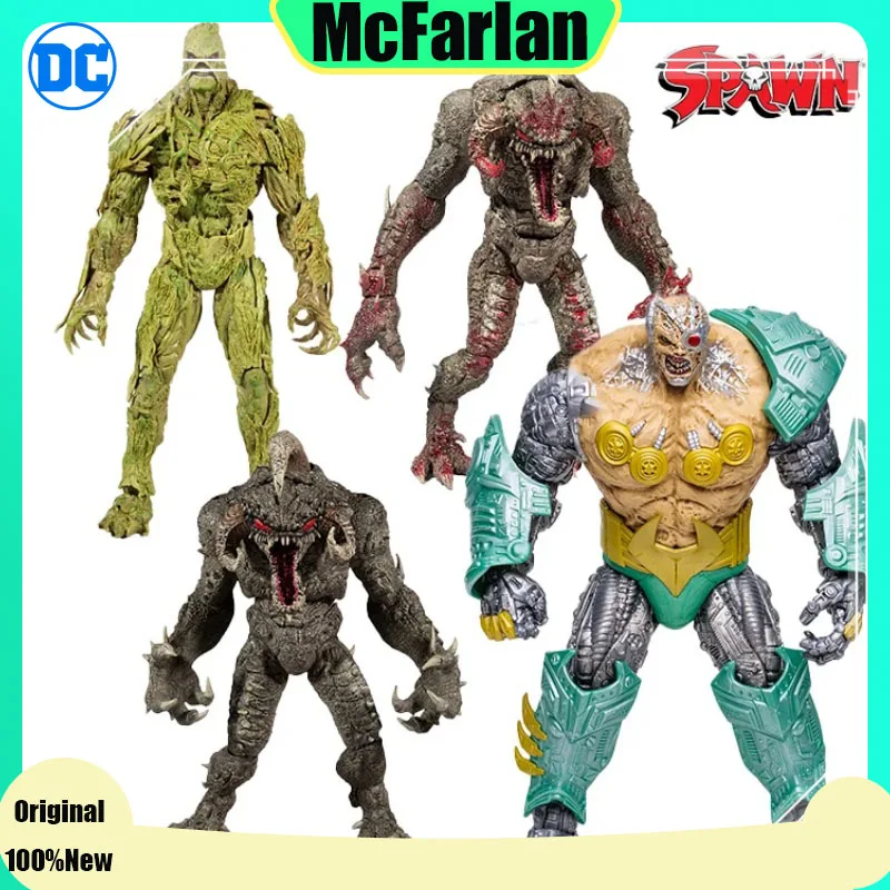 

In Stock Original McFarlane Toys Spawn Figure The Violator - Bloody Variant Overtkill Swamp Thing DC Multiverse 10-Inch Figure