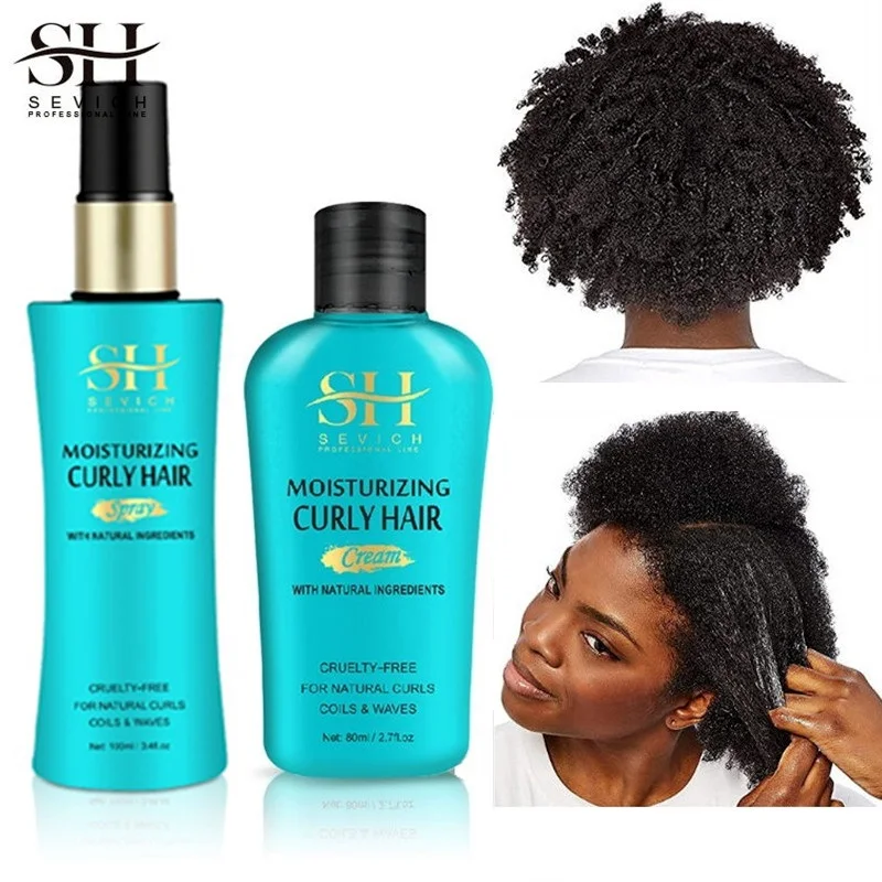 Curly hair styling cream curl care spray for natural hair