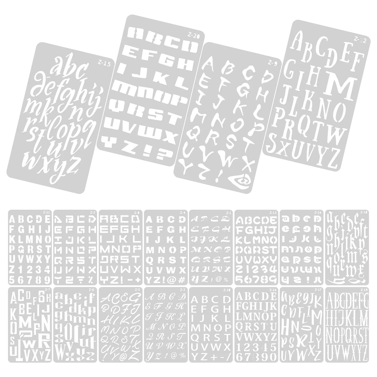 애완 동물 재료 편지 템플릿 나무 연소 공예 도구에 대한 스텐실 Diy 프로젝트 그림 액세서리 영어 스텐실