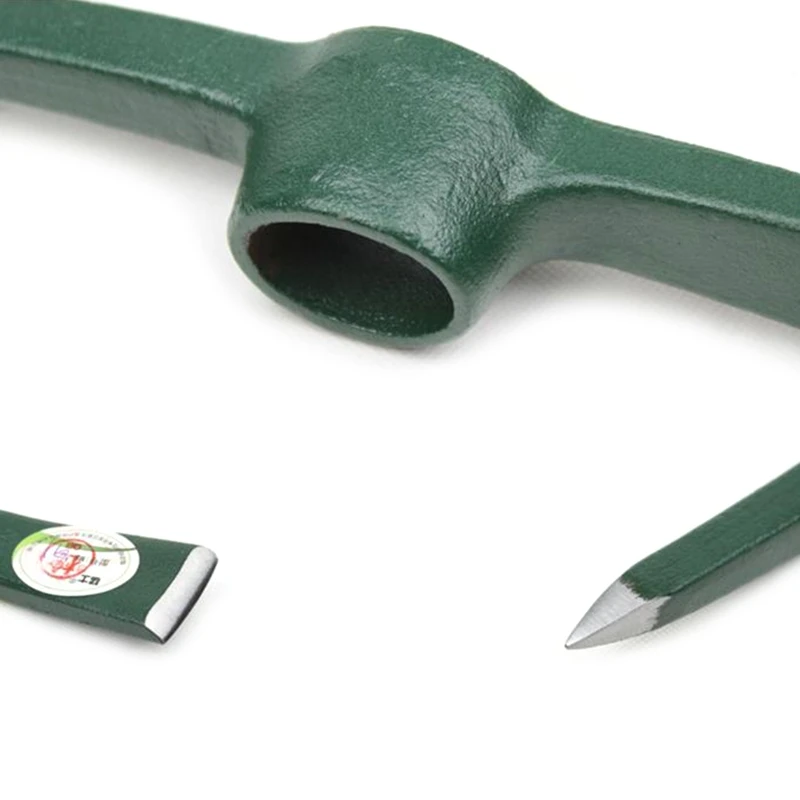 Portable Weeding Pick Axe for Digging Prospecting Camping Preparing Flower Bed Agriculture Hand Tools Labor-saving 157A pickaxe for planting camping multitool